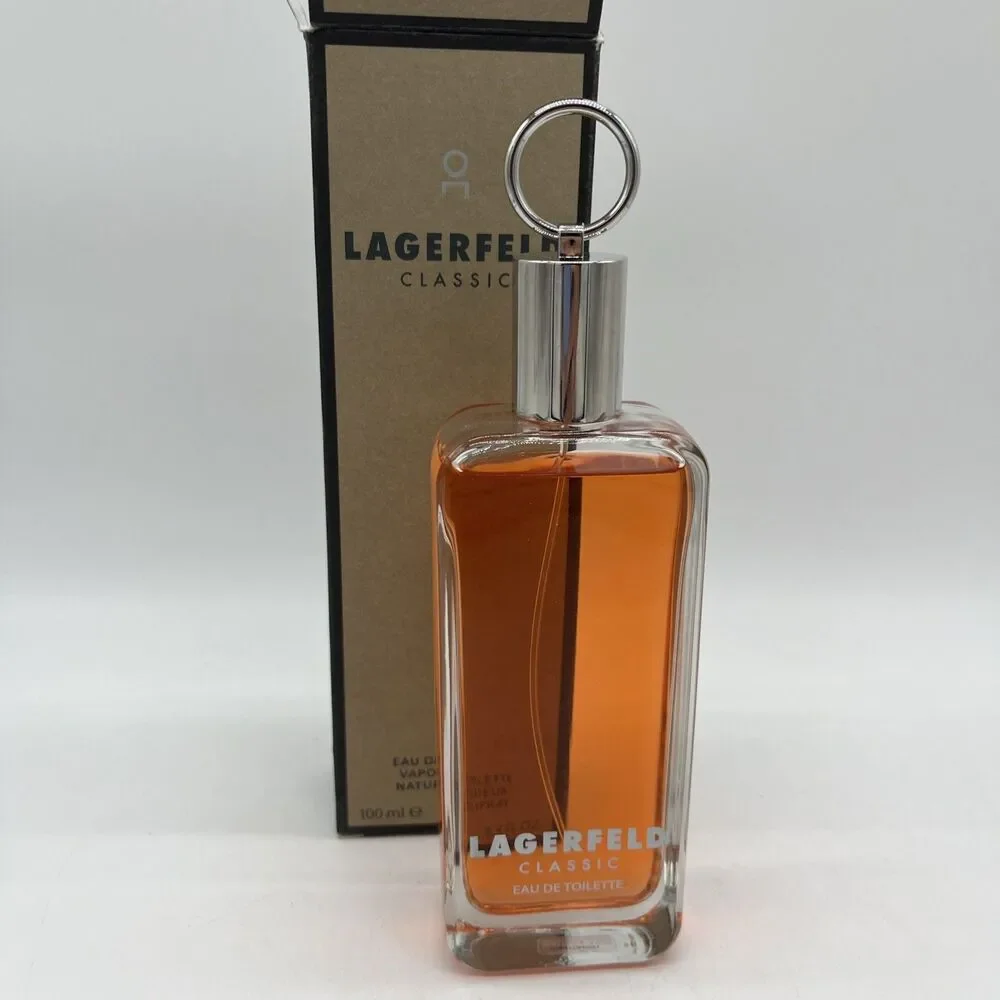 LAGERFELD CLASSIC by Karl Lagerfeld 3.3 oz EDT Cologne for Men New....